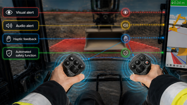 SVAB and TERNA Systems collaborate to incorporate TERNA's advanced machine control into joysticks