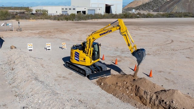 Komatsu expands the power of IMC to a smaller excavator platform