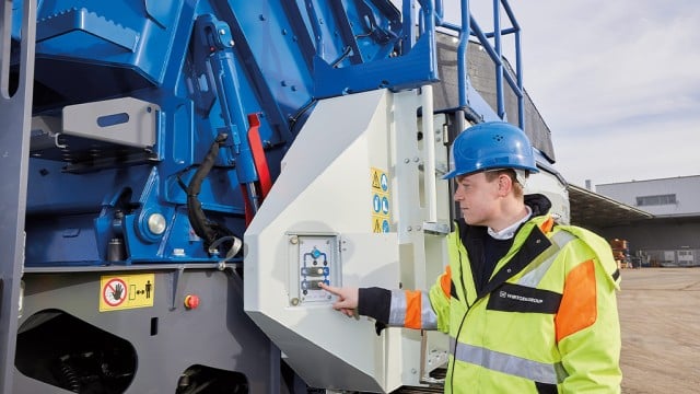 Kleemann’s Lock & Turn Quick Access solution on the MOBIREX impact crusher receives safety award