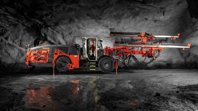 Sandvik’s battery-electric drill is its fastest underground machine yet