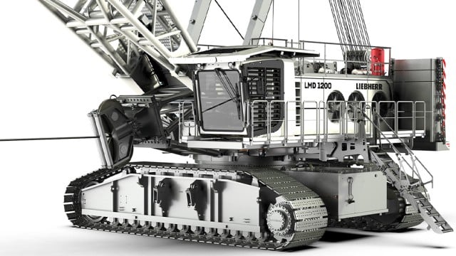 Liebherr's flexible new mining dragline lifts 30 tonnes