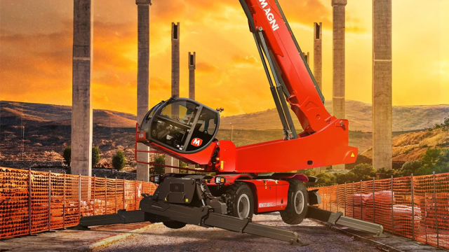 Magni adds new tilting cab model to rotating telehandler lineup