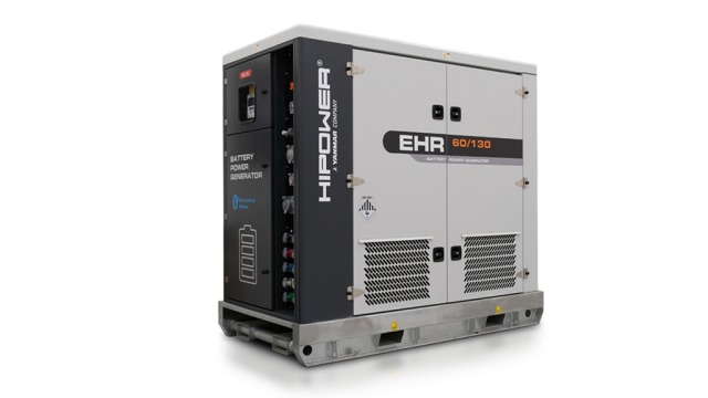 HIPOWER SYSTEMS expands EHR Battery Power Generator range with higher-capacity solution