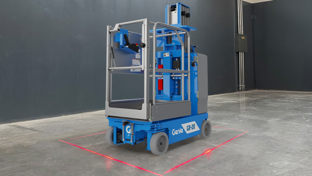 Genie extends Lift Guard Zone Lighting to GR Runabout Lifts