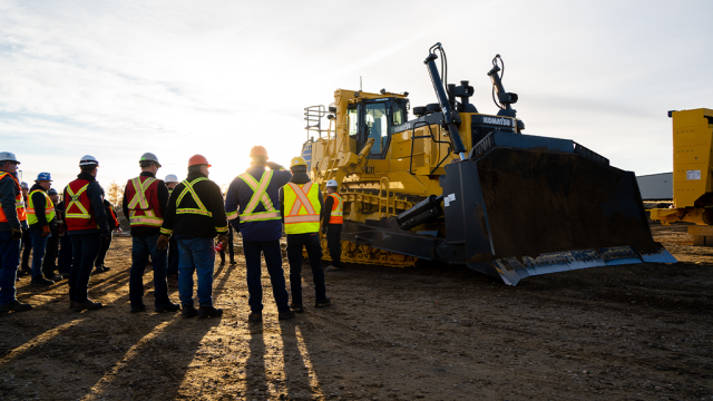 Over 300 Komatsu machines totalling $1.5B supplied by SMS Equipment for Canadian nickel mine