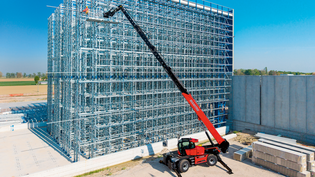 Manitou’s tallest MRT rotating telehandler beats previous model by 17 feet