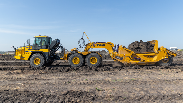 Komatsu and K-Tec combine for powerful new mass earthmoving option